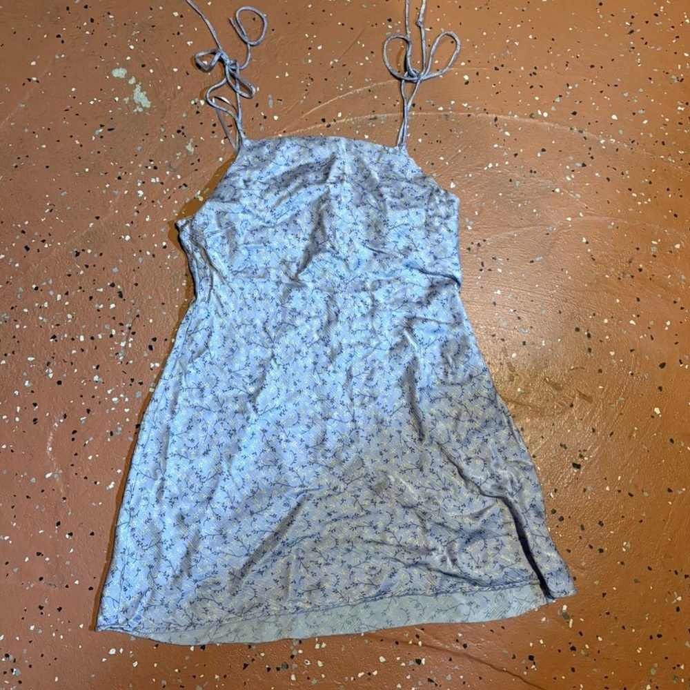 Zara Lavender Floral Dress